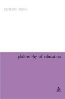 The Philosophy of Education - Richard Pring - cover