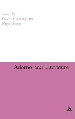 Adorno and Literature - cover