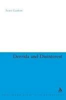 Derrida and Disinterest - Sean Gaston - cover
