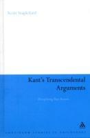 Kant's Transcendental Arguments: Disciplining Pure Reason - Scott Stapleford - cover