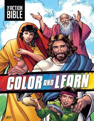 The Action Bible Color and Learn - David C Cook - cover