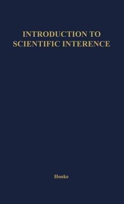 Introduction to Scientific Inference - Robert Hooke - cover