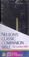 NKJV, Checkbook Bible, Compact, Bonded Leather, Black, Wallet Style, Red Letter: Holy Bible, New King James Version