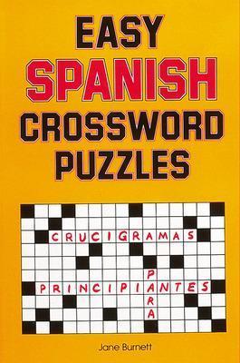 Easy Spanish Crossword Puzzles - Jane Burnett - cover