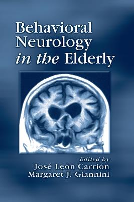 Behavioral Neurology in the Elderly - cover