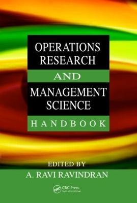 Operations Research and Management Science Handbook - cover