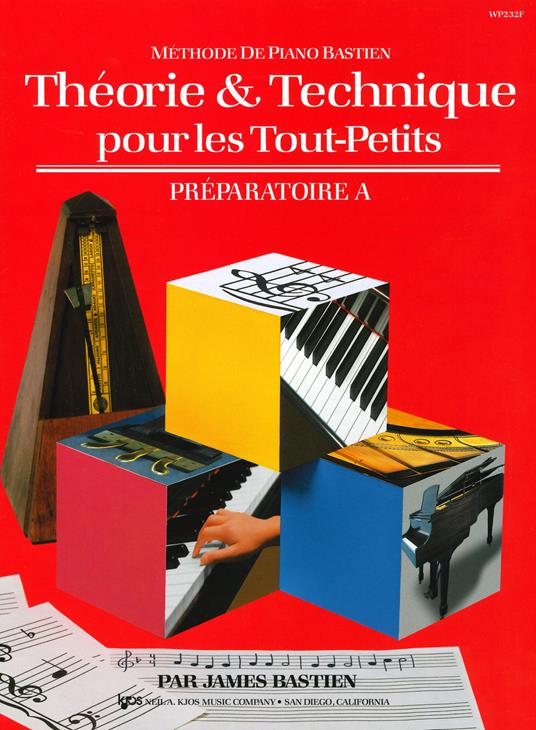 Theorie & technique pour les tout-petits. Préparatoire A - James Bastien - copertina