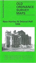 New Hartley and Delaval Hall 1896: Northumberland Sheet 81.06