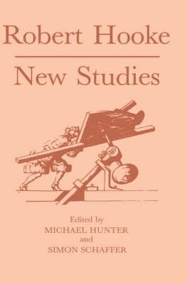 Robert Hooke: New Studies - cover