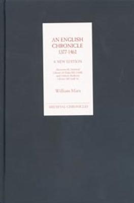 An English Chronicle 1377-1461: A New Edition: Aberystwyth, National Library of Wales MS 21608, and Oxford, Bodleian Library MS Lyell 34 - cover