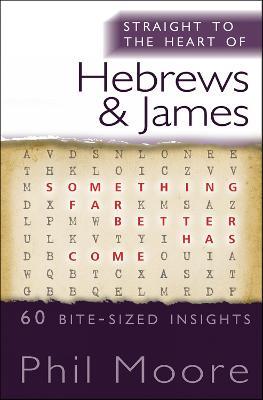 Straight to the Heart of Hebrews and James: 60 bite-sized insights - Phil Moore - cover