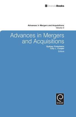 Advances in Mergers and Acquisitions - cover