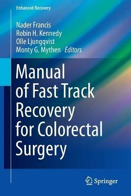 Manual of Fast Track Recovery for Colorectal Surgery - cover