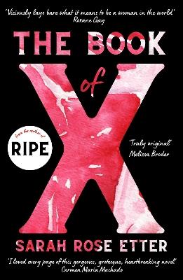 The Book of X - Sarah Etter - cover