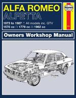 Alfa Romeo Alfetta (1973 - 1987) Haynes Repair Manual: 1973-87