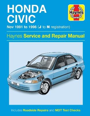 Honda Civic 91-96 - Haynes Publishing - cover