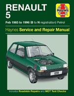 Renault 5 Petrol Service And Repair Manual