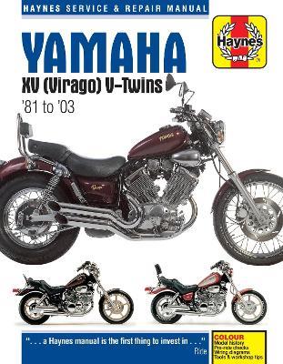 Yamaha XV Virago (81-03) Haynes Repair Manual - Haynes Publishing - cover