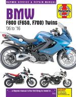 BMW F650, F700 & F800 Twins (06-16) Haynes Repair Manual