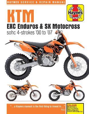 KTM EXC Enduros & SX Motocross sohc 4-strokes (00 - 07) - Haynes Publishing - cover