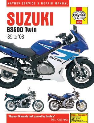 Suzuki GS500 Twin (89 - 08) Haynes Repair Manual - Haynes Publishing - cover