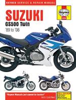 Suzuki GS500 Twin (89 - 08) Haynes Repair Manual