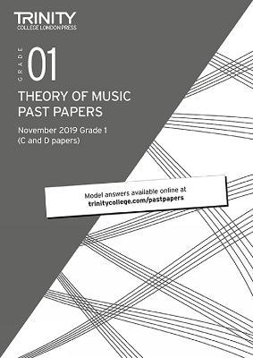 Trinity College London Theory Past Papers Nov 2019: Grade 1 - Trinity College London - cover