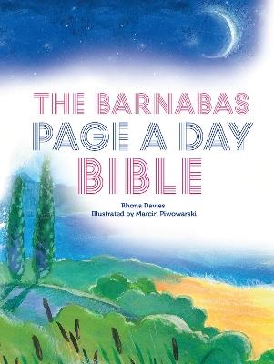 The Barnabas Page a Day Bible - Rhona Davies - cover