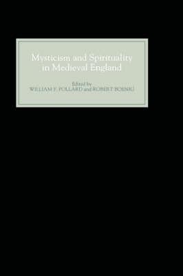 Mysticism and Spirituality in Medieval England - cover
