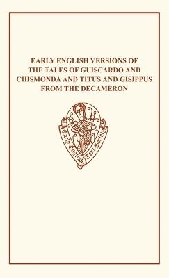 Early Eng Versions Decameron - cover