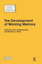 The Development of Working Memory: A Special Issue of the International Journal of Behavioural Development