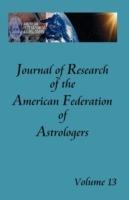 Journal of Research of the American Federation of Astrologers Vol. 13 - cover