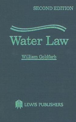 Water Law - William Goldfarb - cover