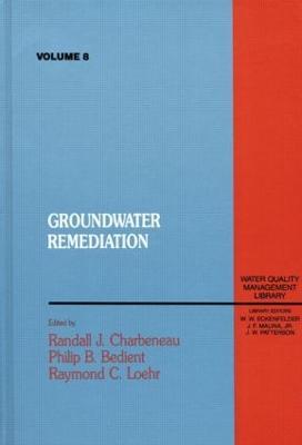 Groundwater Remediation, Volume VIII - R.J Charbeneau - cover