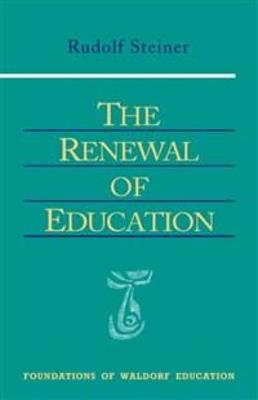 Renewal of Education - Rudolf Steiner - cover