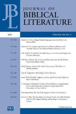 Journal of Biblical Literature 140.2 (2021) - cover