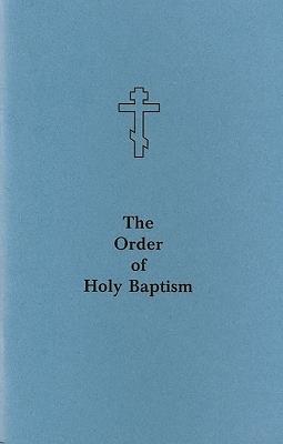 The Order of Holy Baptism - cover