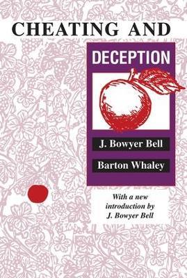 Cheating and Deception - J. Bowyer Bell,Barton Whaley - cover