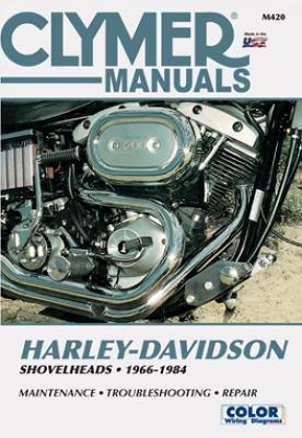 Harley-Davidson Shovelhead Motorcycle (1966-1984) Clymer Repair Manual - Haynes Publishing - cover
