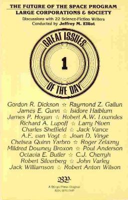 The Future of the Space Program: Discussions with 22 Science-Fiction Writers - cover