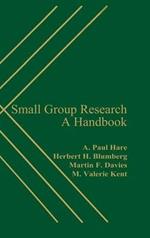 Small Group Research: A Handbook