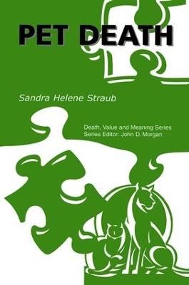 Pet Death - Sandra Helene Straub - cover