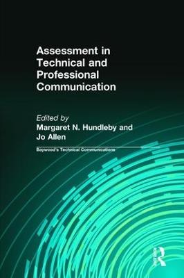 Assessment in Technical and Professional Communication - cover