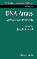 DNA Arrays: Methods and Protocols - cover
