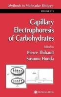 Capillary Electrophoresis of Carbohydrates - cover