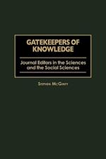 Gatekeepers of Knowledge: Journal Editors in the Sciences and the Social Sciences