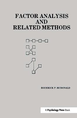Factor Analysis and Related Methods - Roderick P. McDonald - cover