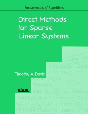 Direct Methods for Sparse Linear Systems - Timothy A. Davis - cover