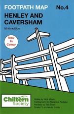 Footpath Map No. 4 Henley and Caversham: Ninth Edition - In Colour