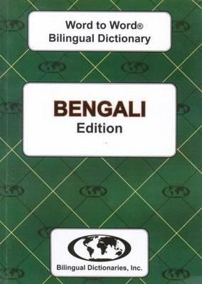 English-Bengali & Bengali-English Word-to-Word Dictionary - C. Sesma - cover